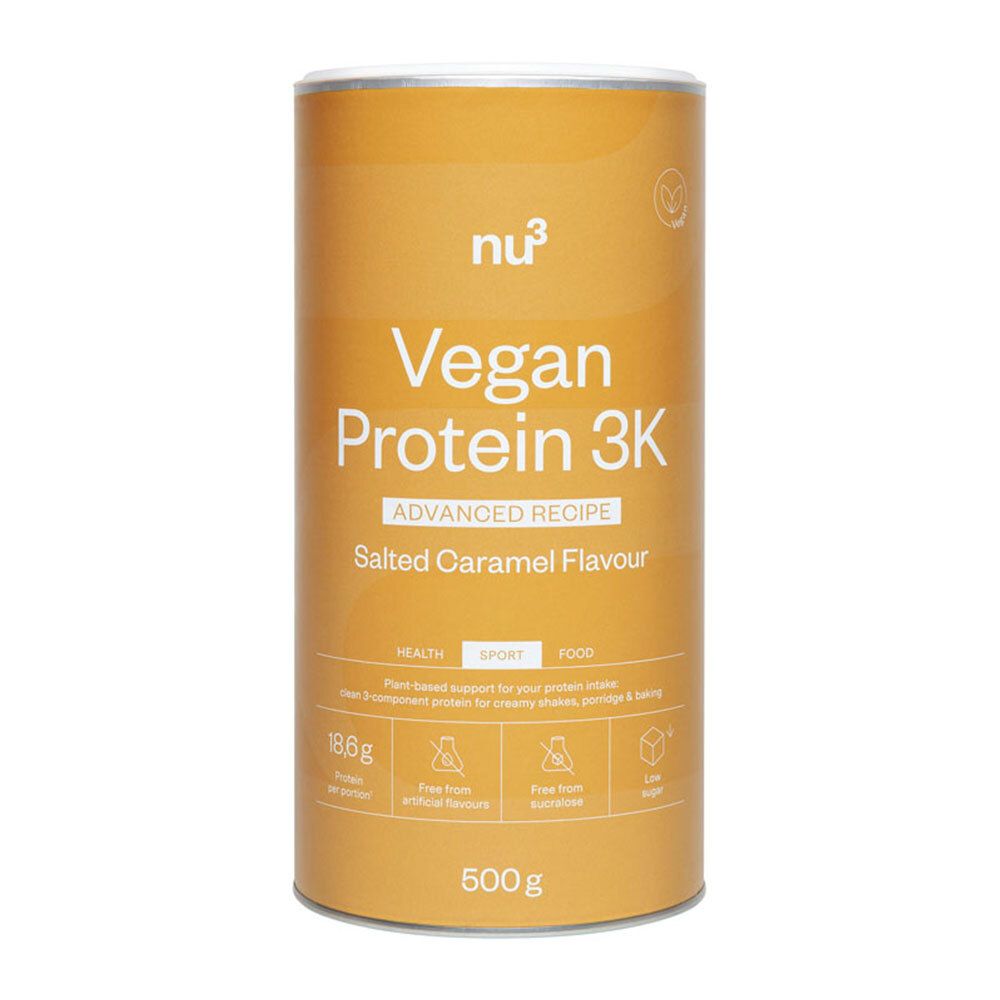 nu3 Vegan Protein 3K Advanced Salted Caramel