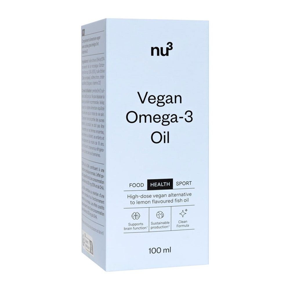 nu3 Vegan Omega-3 Öl