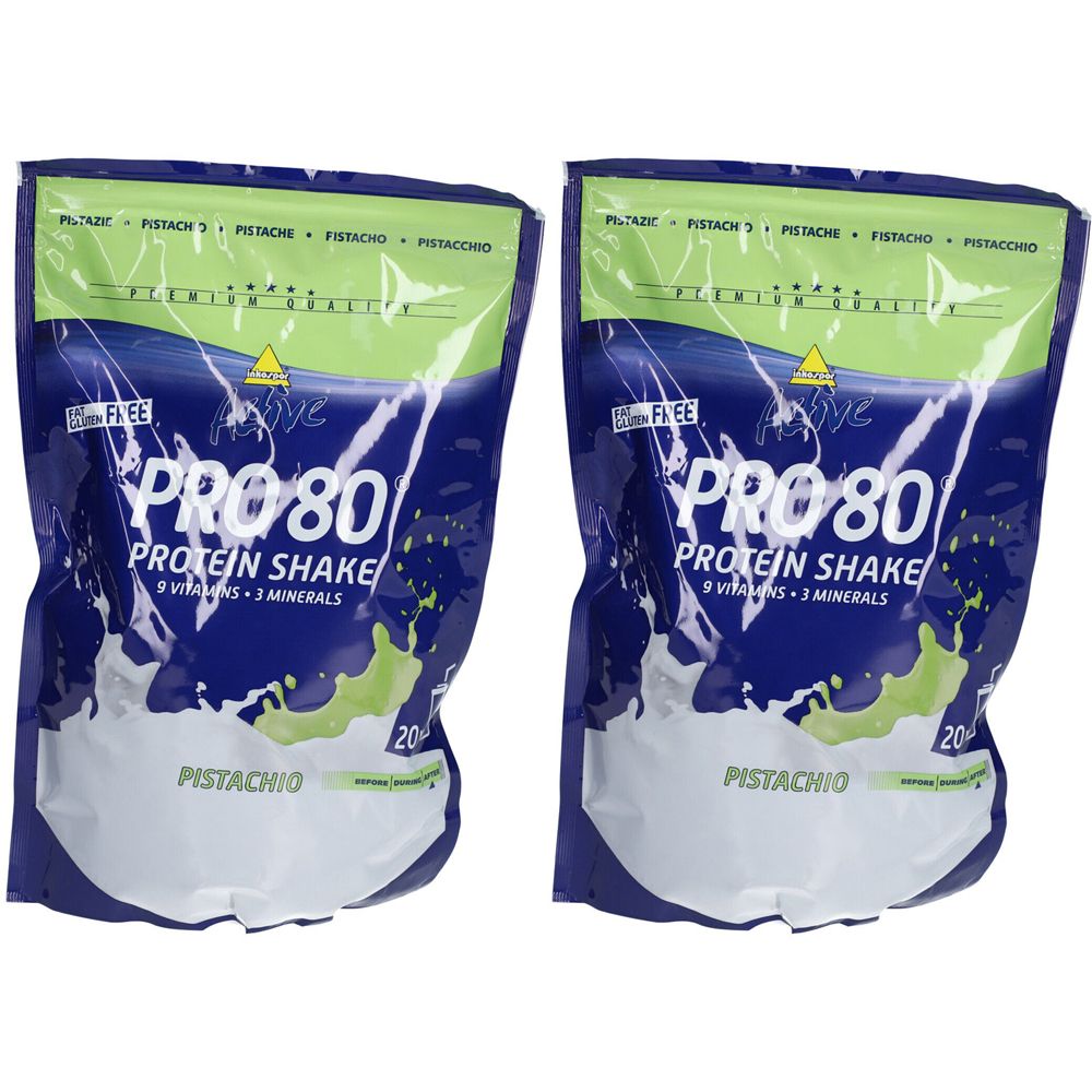 Inkospor Active Pro 80 Shake protéiné - Pistache