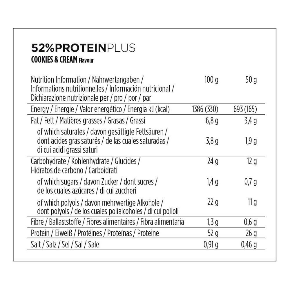 PowerBar® 52 % Protein Plus Cookies & Cream