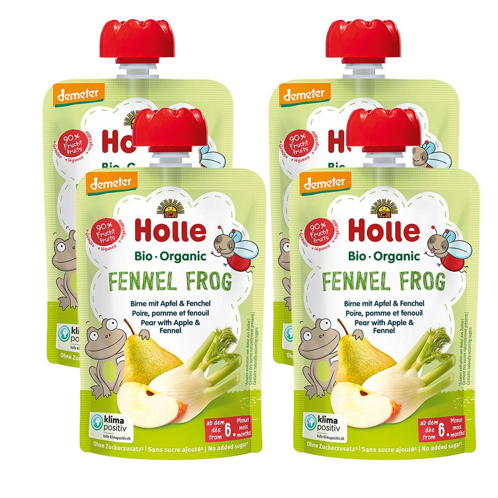 HOLLE Fennel Frog 4er Set