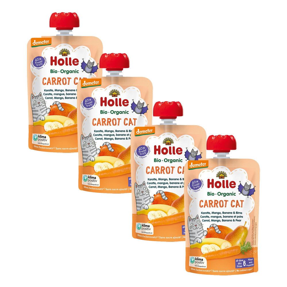 HOLLE Carrot Cat 4er Set