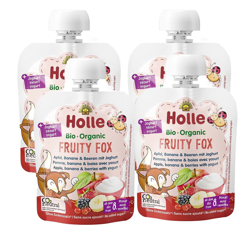 HOLLE Fruity Fox 4er Set