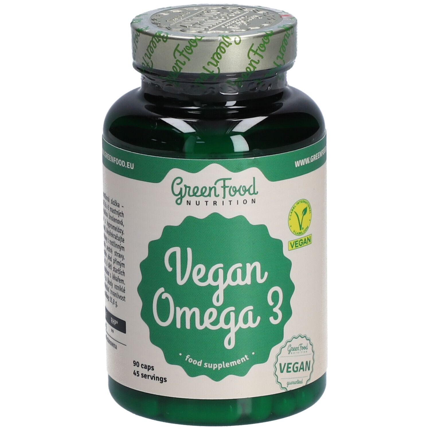 GREENFOOD NUTRITION Vegan Oméga 3, 6, 9