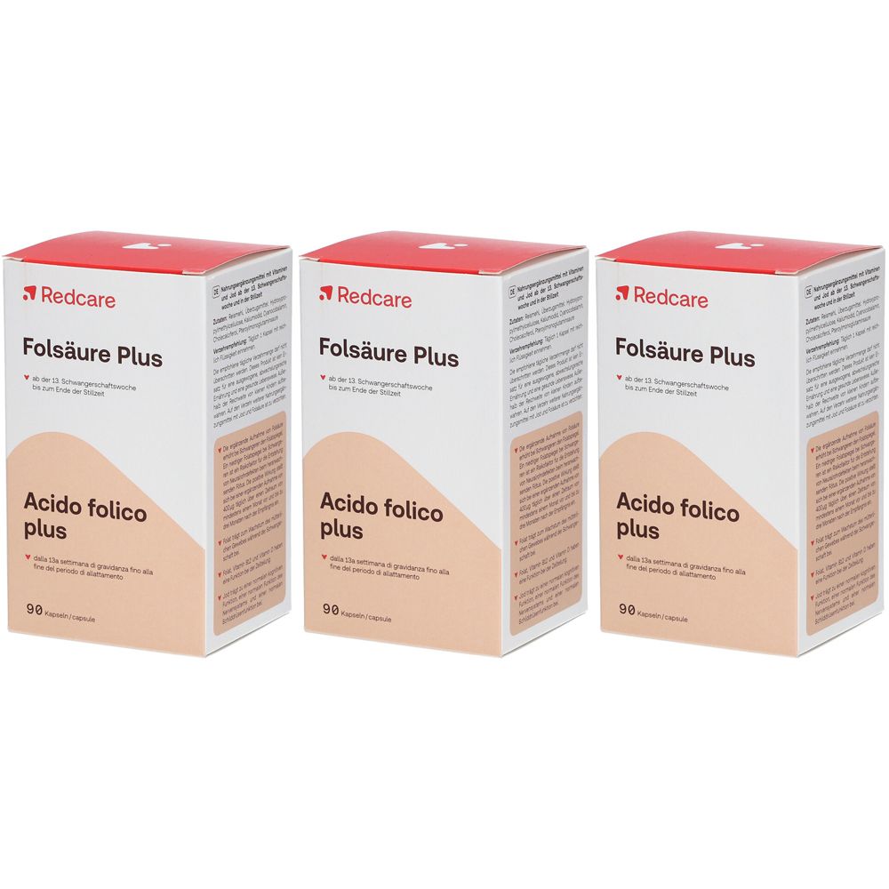 Redcare Acide Folique Plus