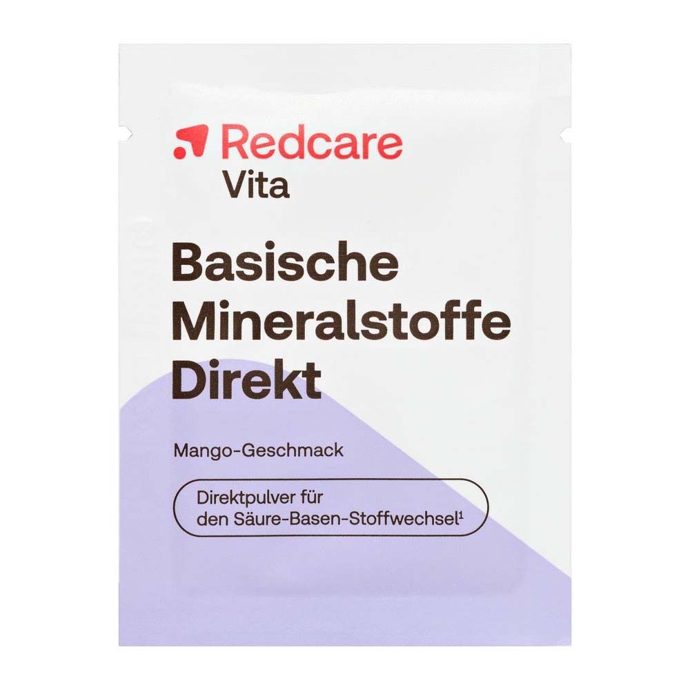 Sachet Redcare Basische Mineralstoffe Direkt. Goût mangue.