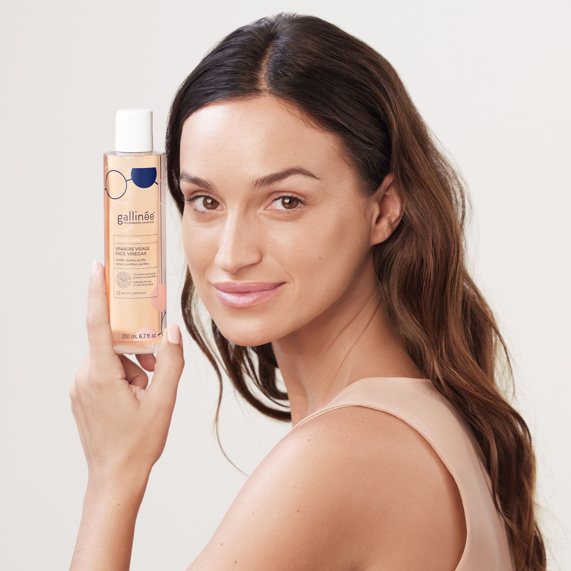 Gallinée Face Vinegar - Sanfte Lotion für einen strahlenden und gesunden Teint - für empfindliche Haut geeignet