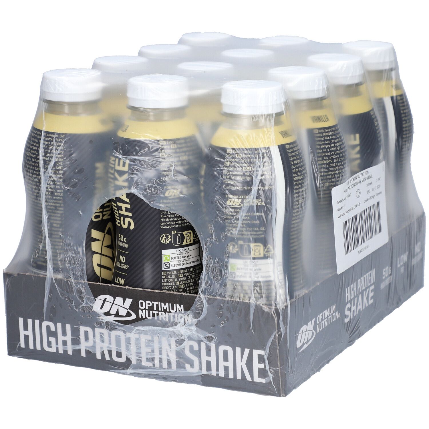 Optimum Nutrition HIGH PROTEIN SHAKE Vanilla