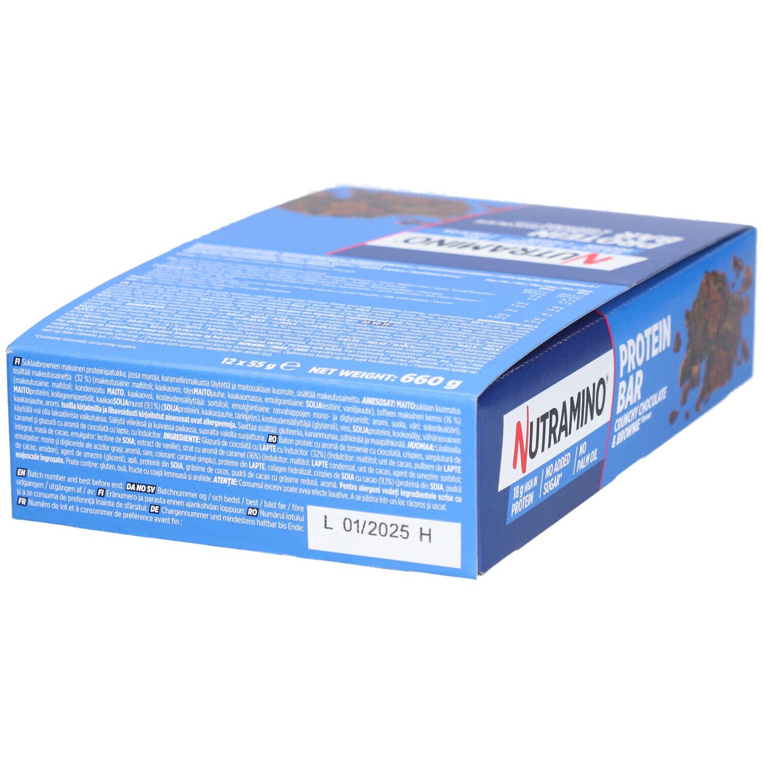 Nutramino PROTEIN BAR Crunchy Chocolate & Brownie