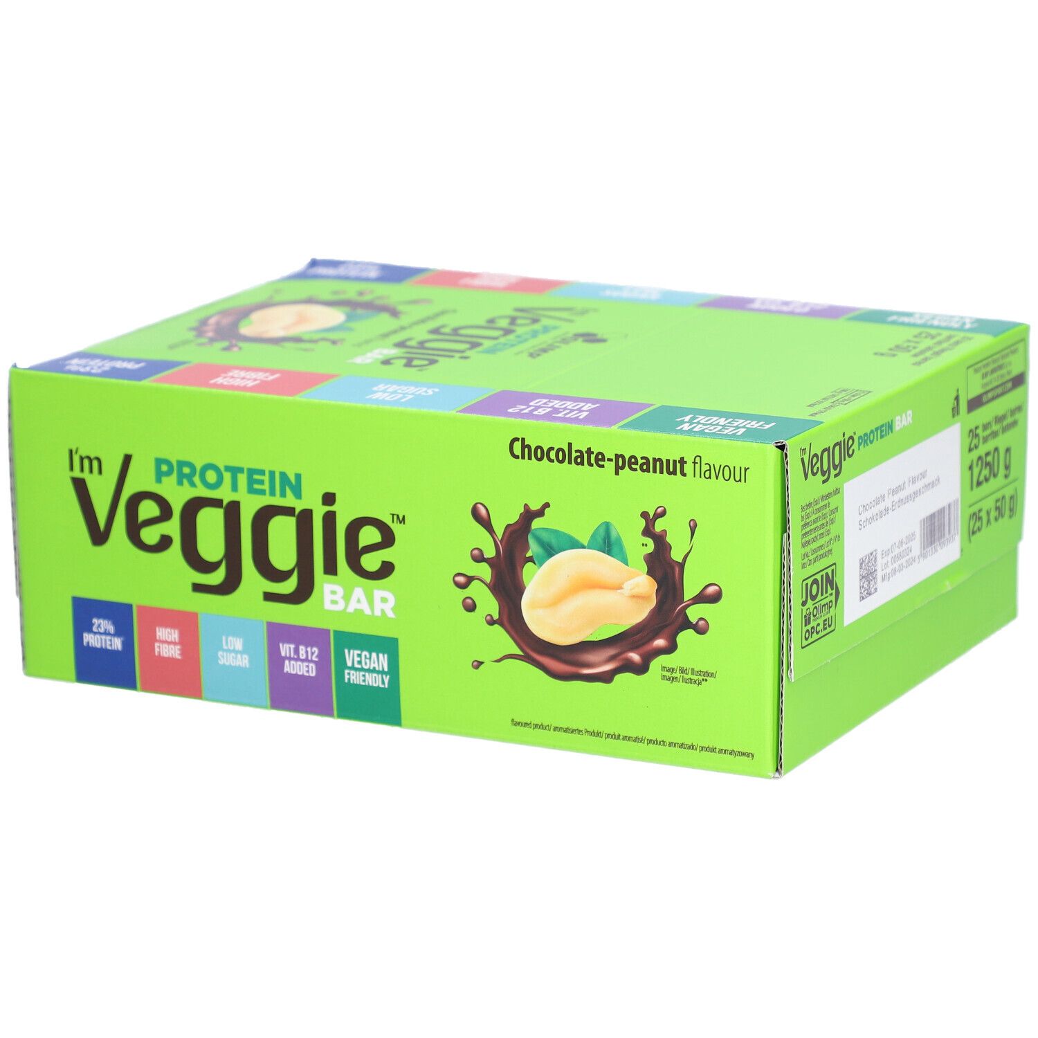 I'm Veggie Protein Bar 50g choco-nut