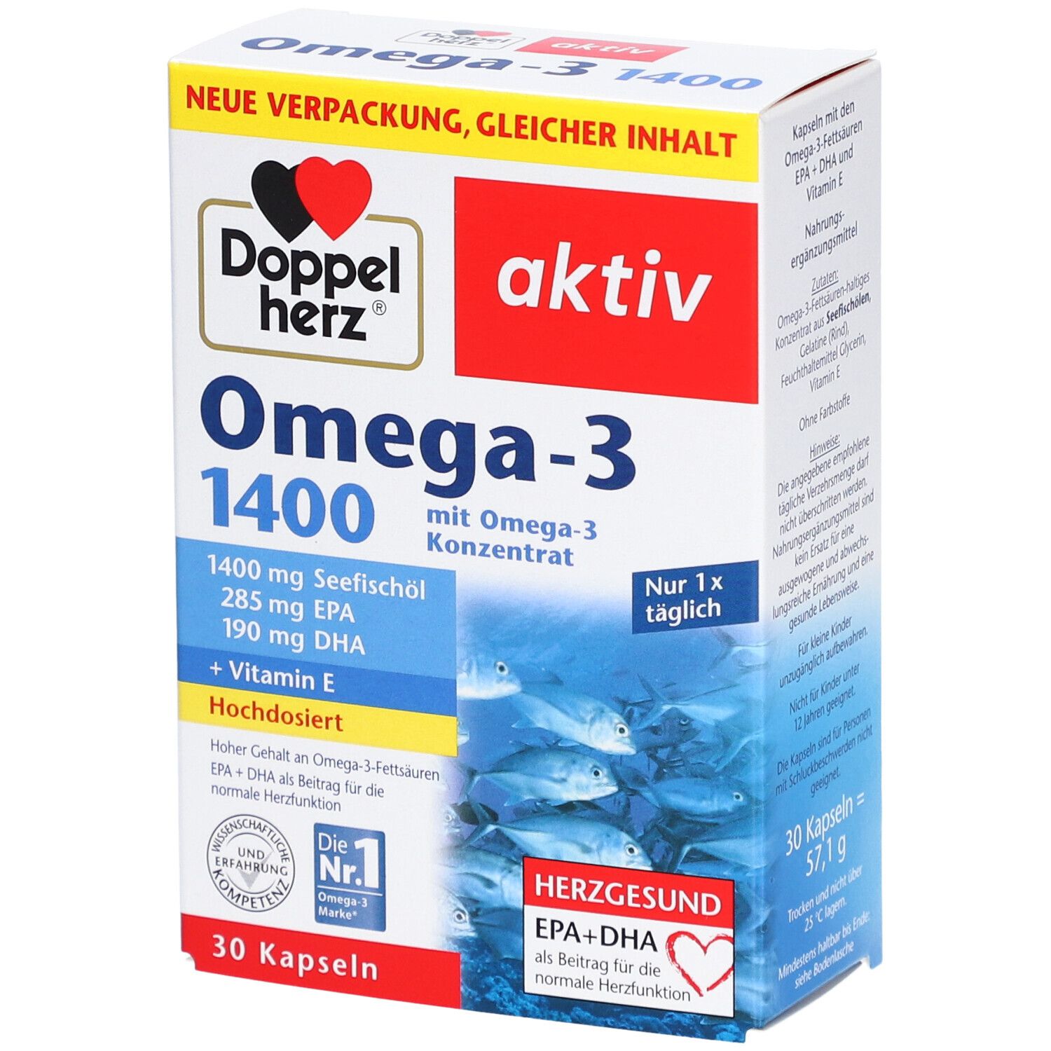 Doppelherz® aktiv Omega-3 1400 Kapseln