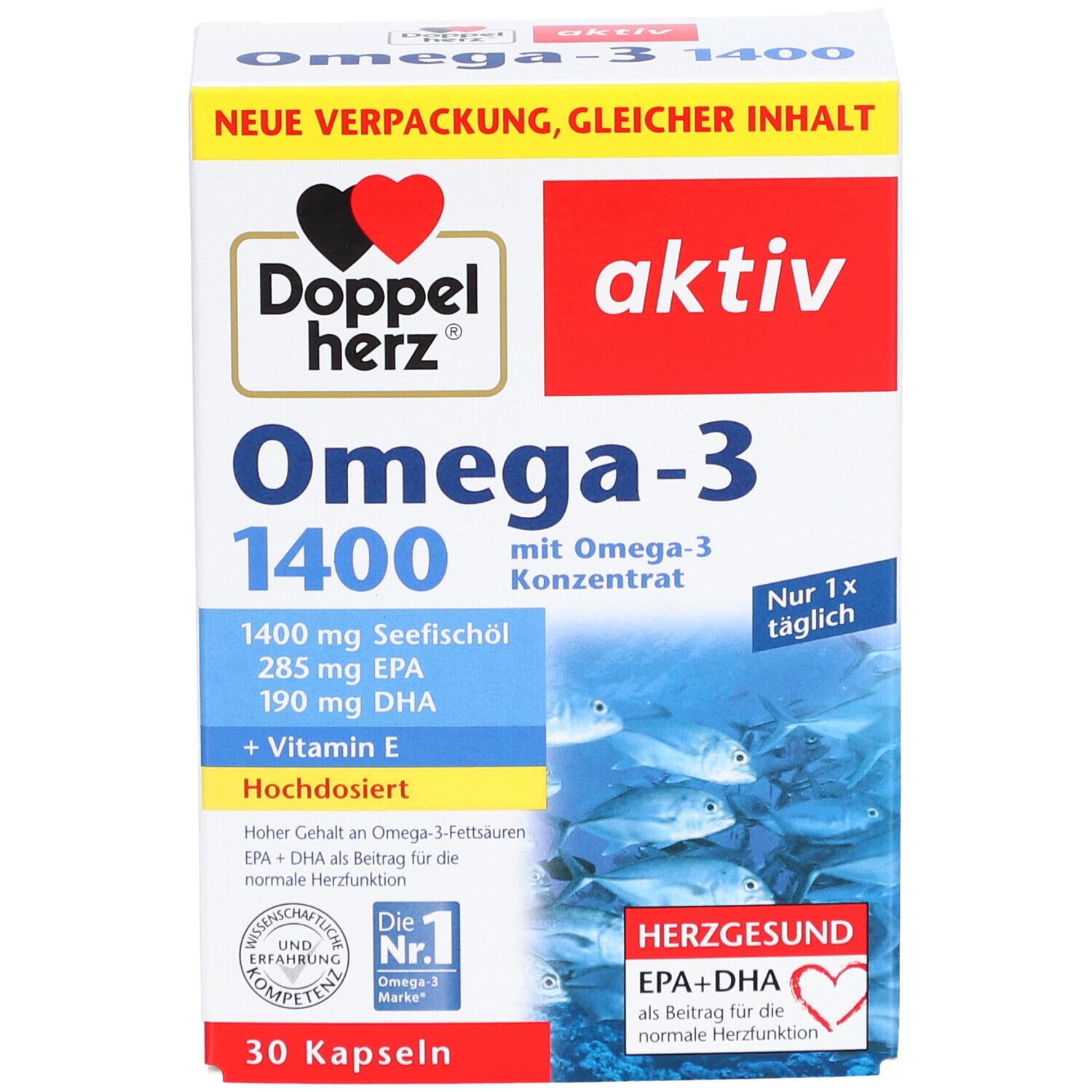 DOPPELHERZ® Omega-3 1400 mg