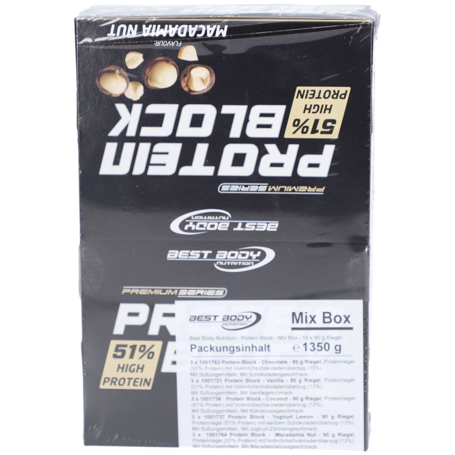 Best Body Nutrition Protein Block Mix Box