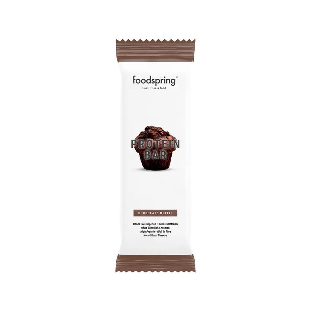 foodspring® Barre protéinée Muffin au chocolat