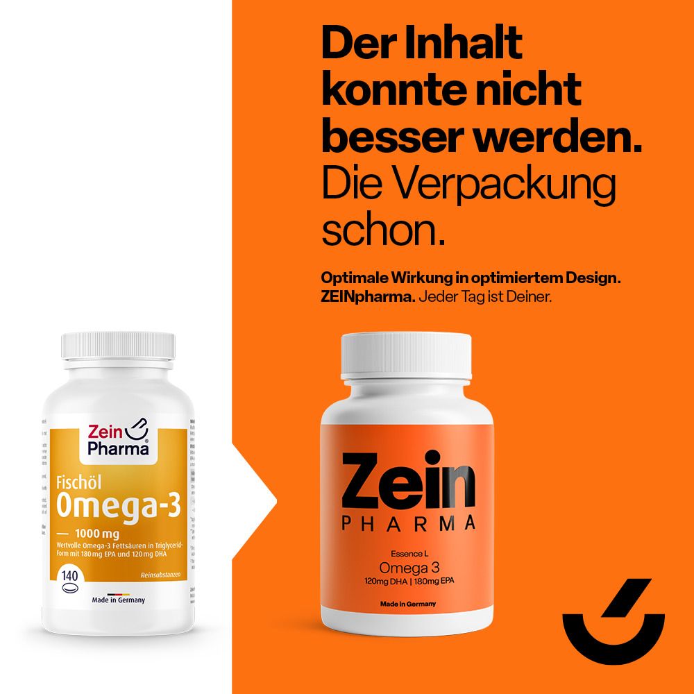 ZeinPharma® Omega-3 Fischöl 1000 mg