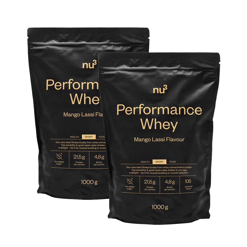 nu3 Performance Whey Mango Lassi