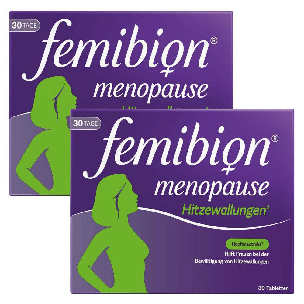 Femibion® Menopause Hitzewallungen, hormonfreie Formulierung