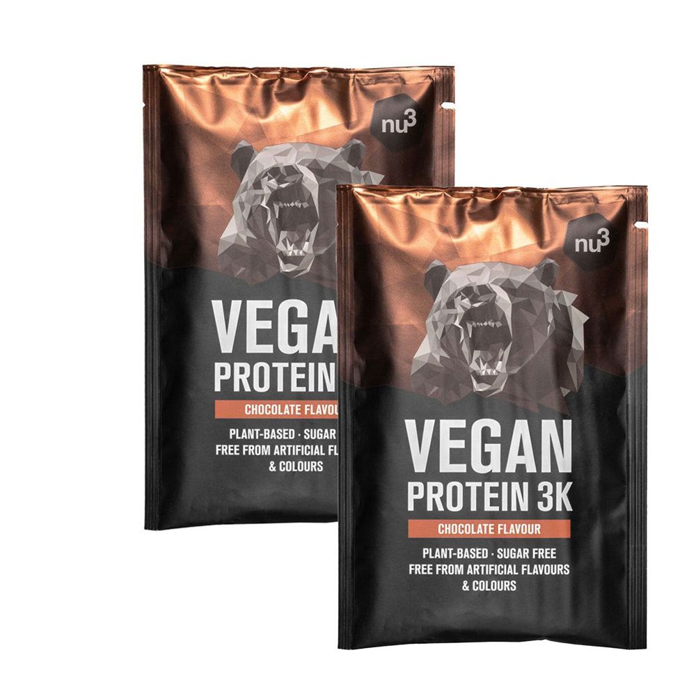 nu3 Vegan Protein 3K chocolat paquet d'essai