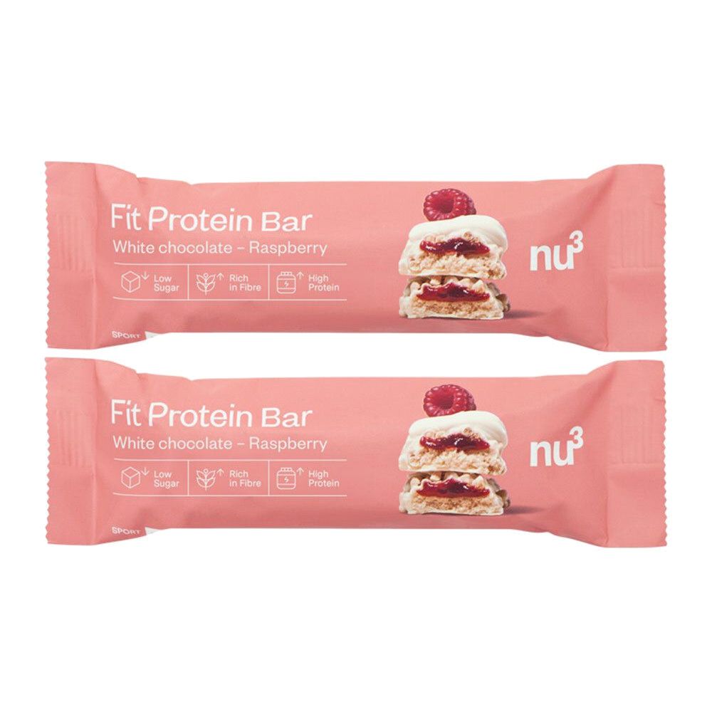 nu3 Fit Protein Bar Chocolat blanc - Framboise