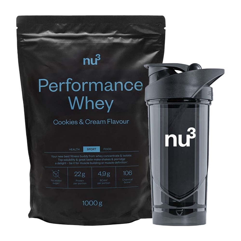 Performance Whey Cookies-Cream + Shaker