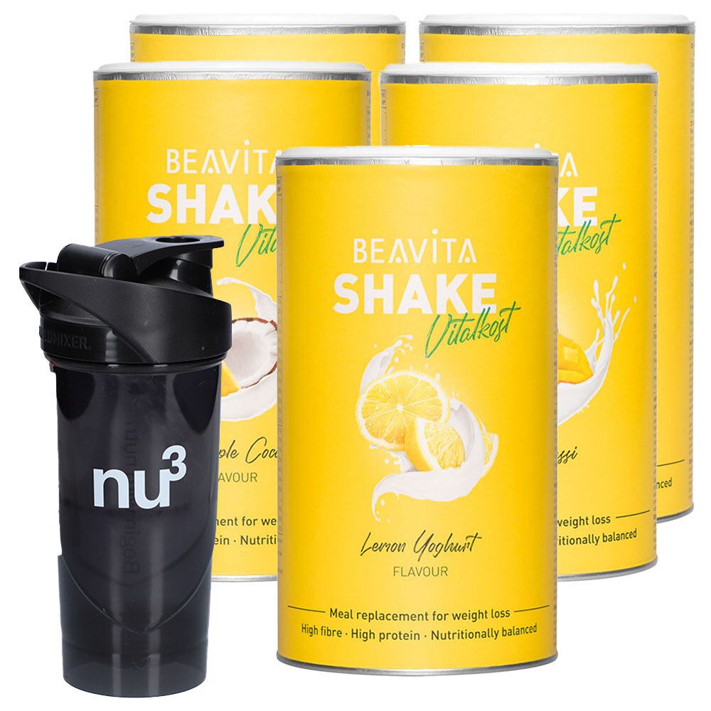 BEAVITA Pack minceur 4 semaines, Fruity Shakes