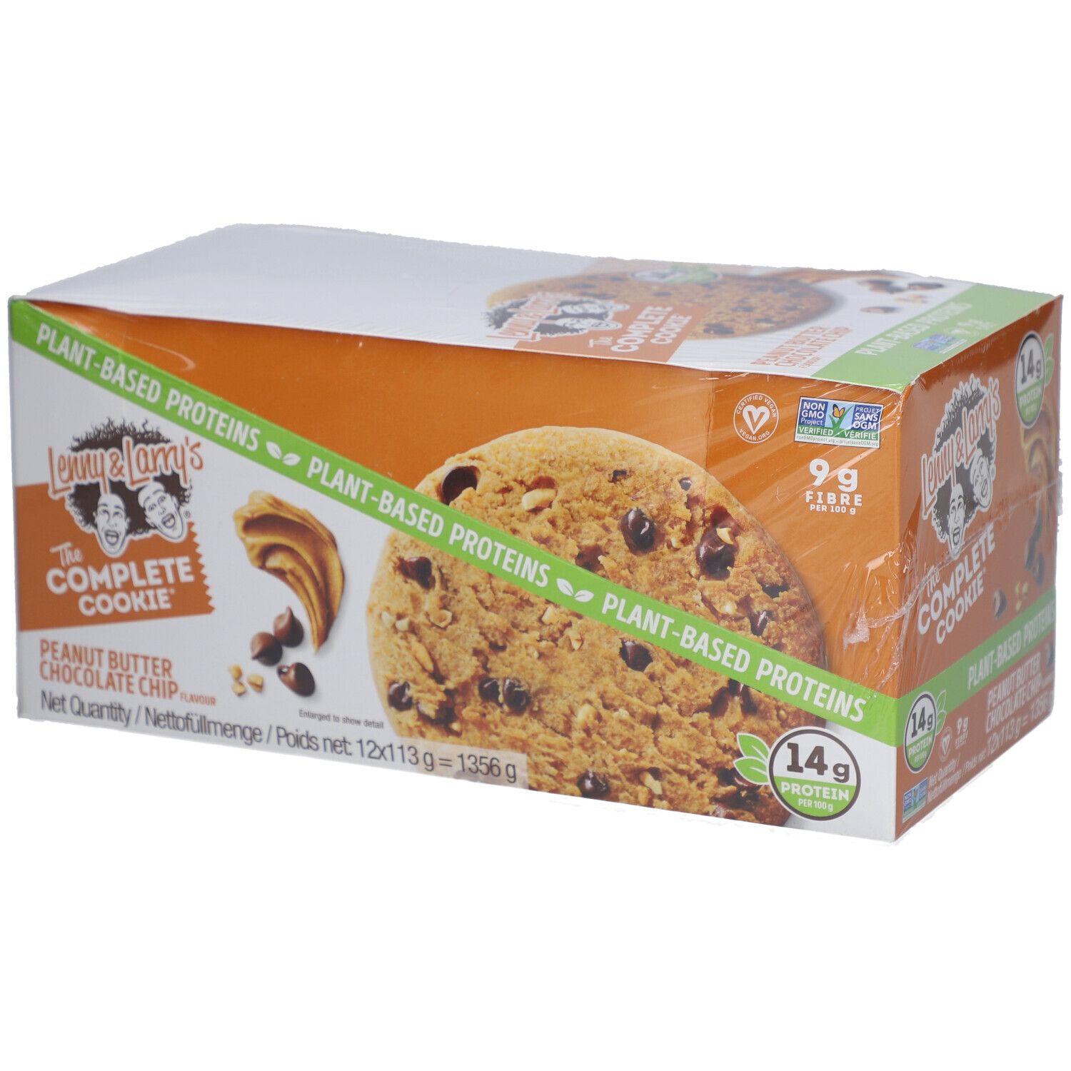 Lenny & Larry’s The Complete Cookie® Erdnussbutter-Schokoladenstückchen