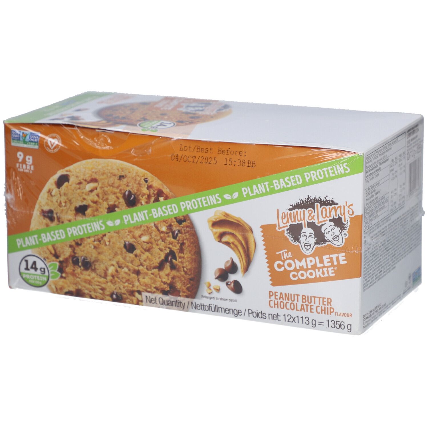 Lenny & Larry’s The Complete Cookie® Erdnussbutter-Schokoladenstückchen