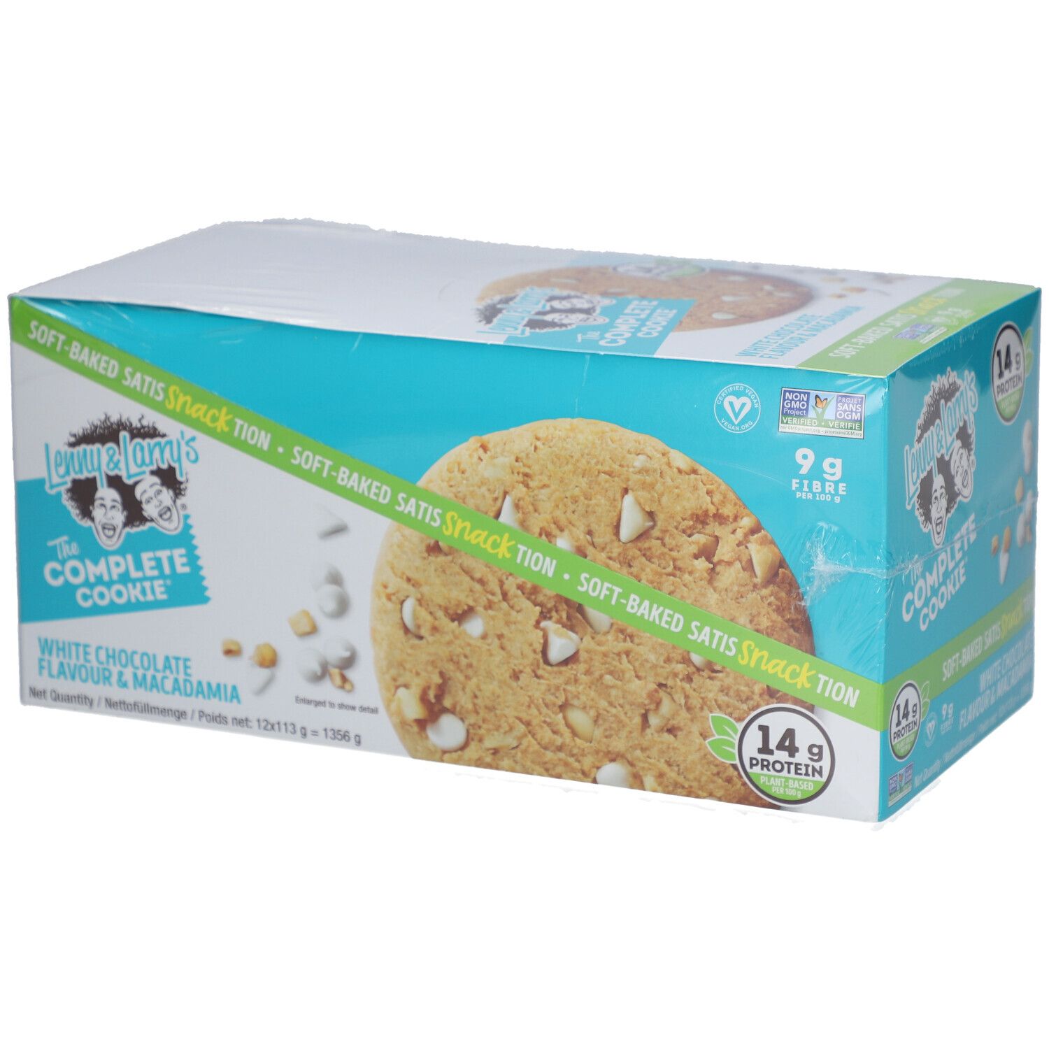 Lenny & Larry’s The Complete Cookie® White Chocolate Flavored Macadamia