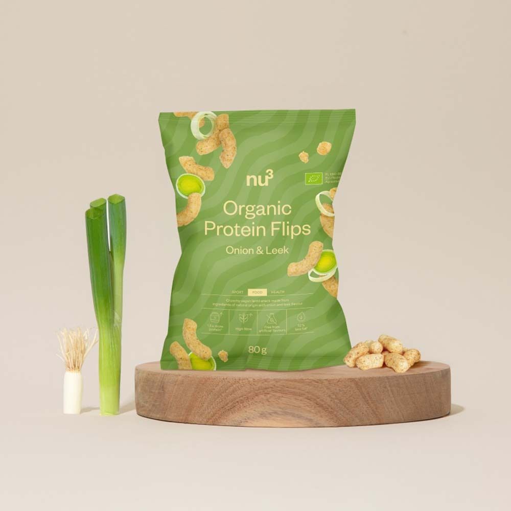 nu3 Organic Protein Flips, Onion & Leek