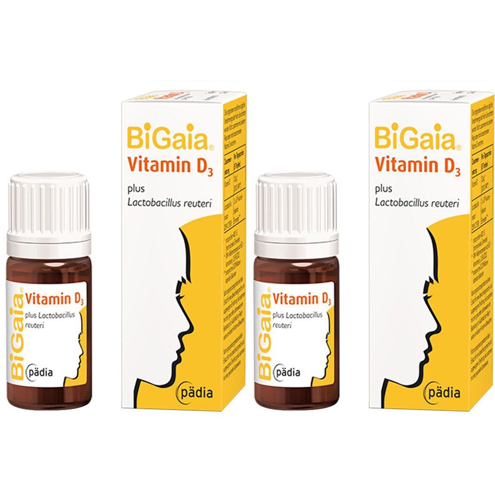 PÄDIA BiGaia® Gouttes avec vitamine D3