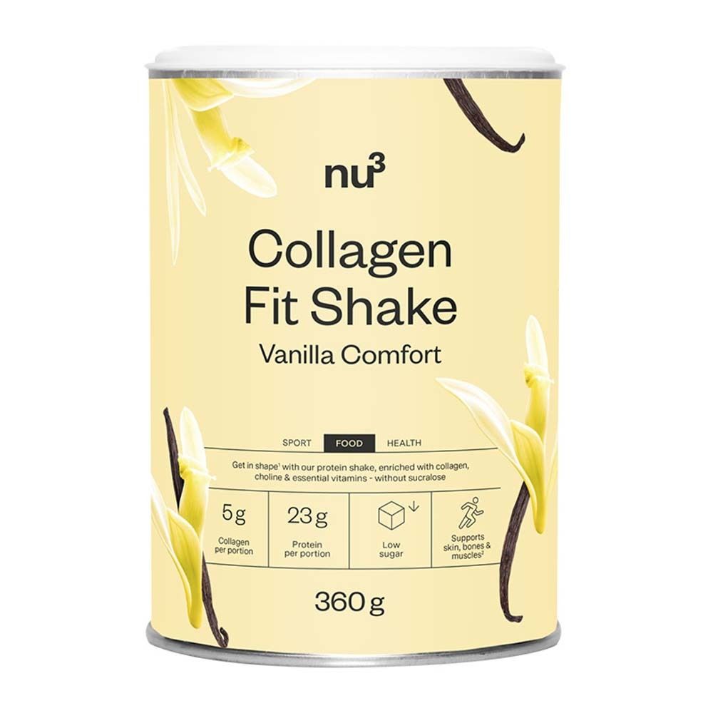 nu3 Kollagen Fit Shake Vanille Komfort