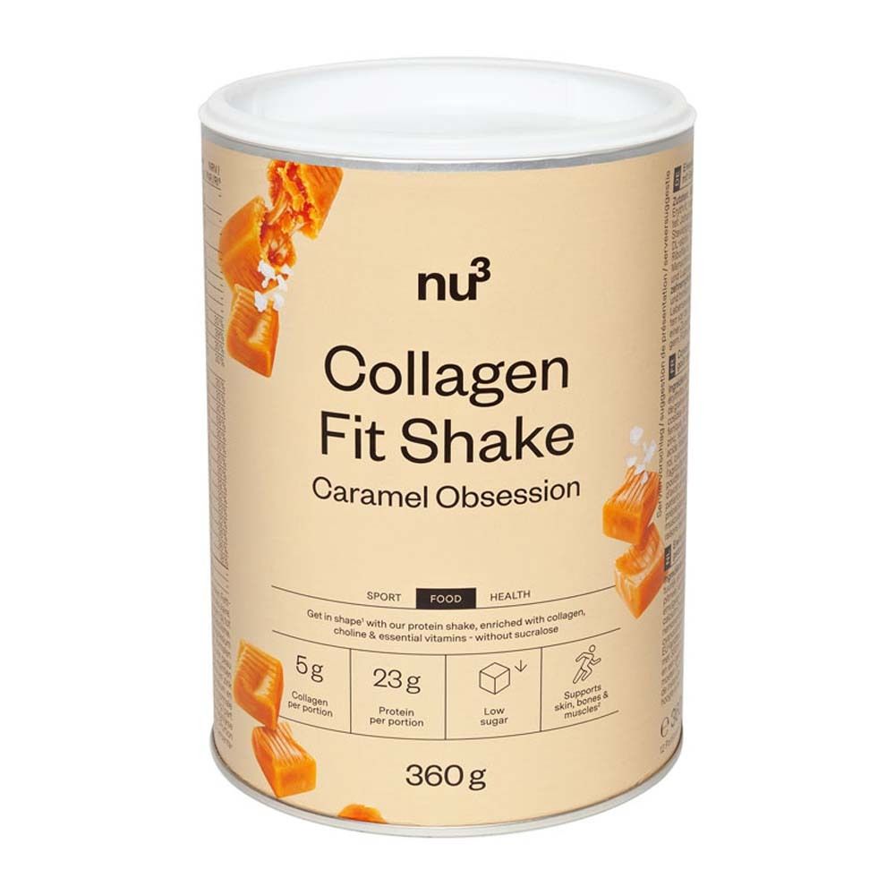 nu3 Collagen Fit Shake Caramel Obsession
