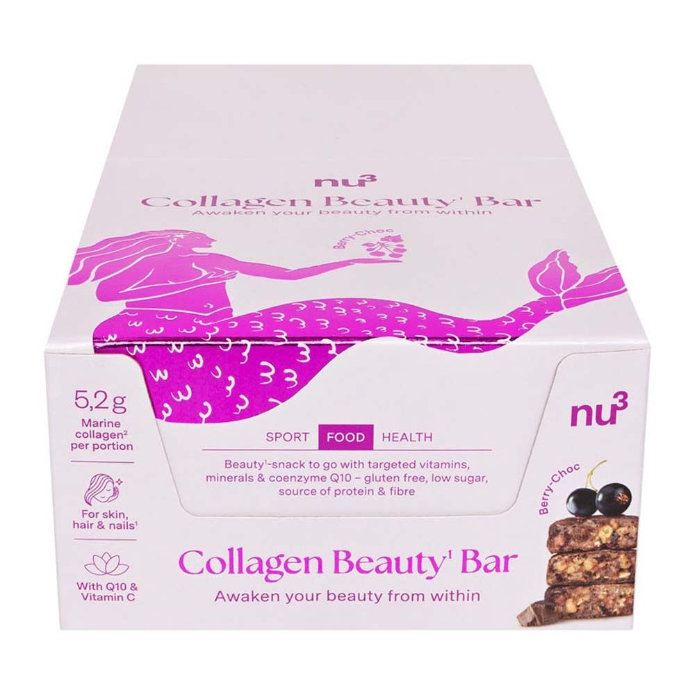 nu3 Collagen Beauty Bar Berry-Choc