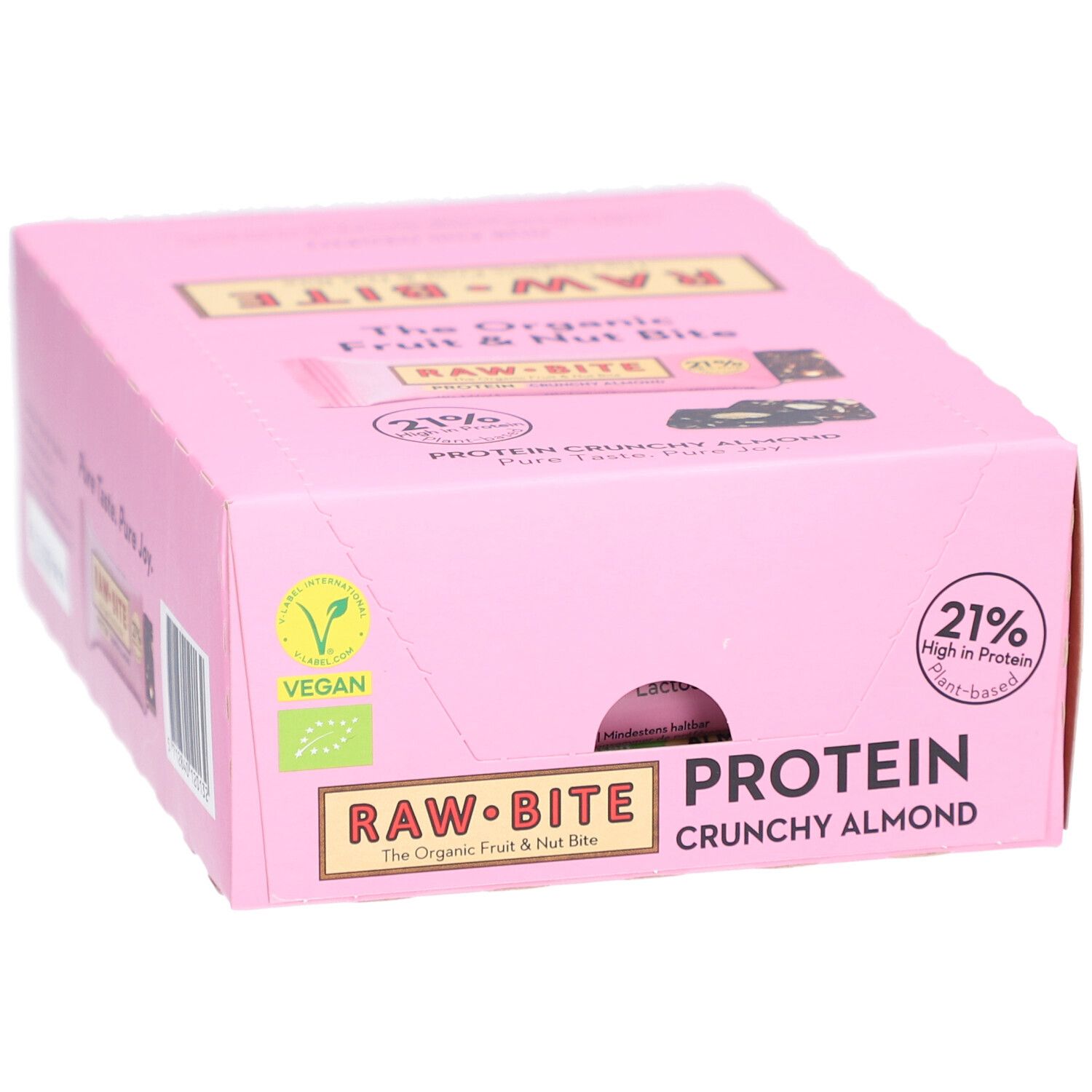 RAWBITE Barre protéinée croquante aux amandes