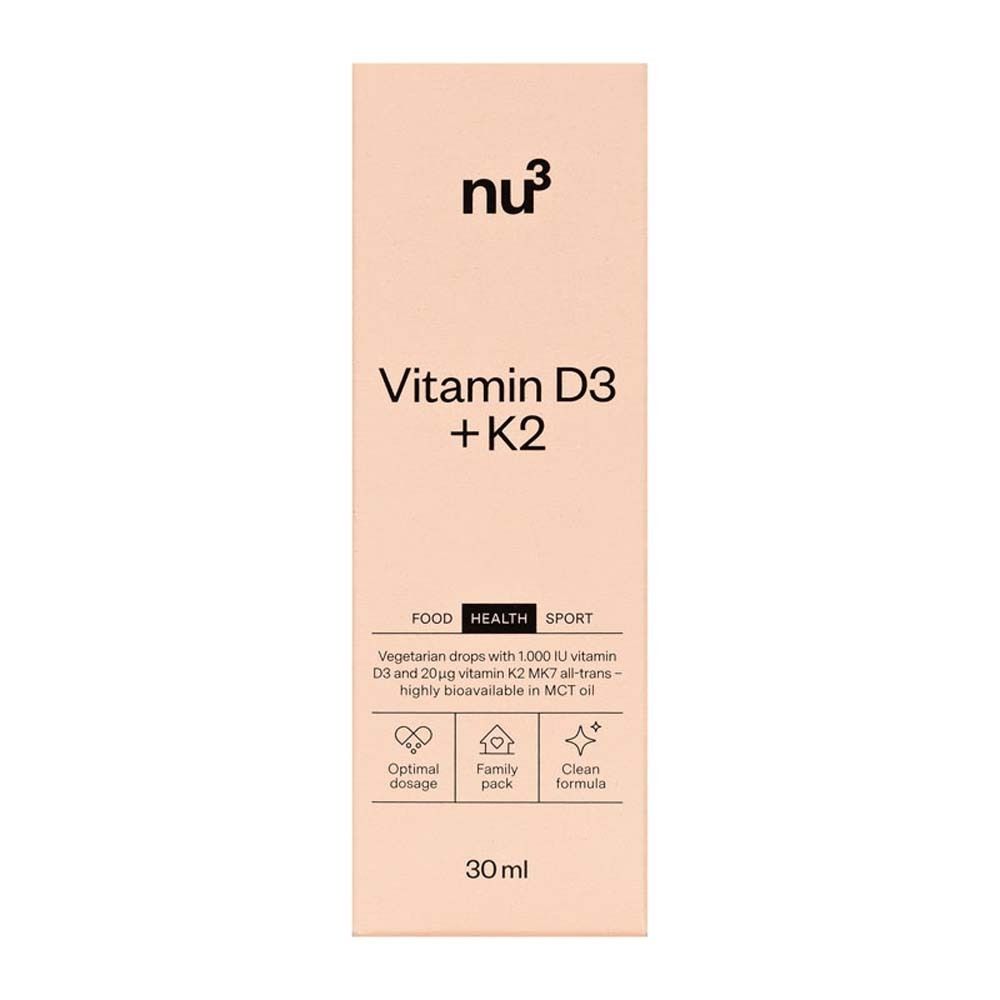 nu3 Vitamin D3 + K2