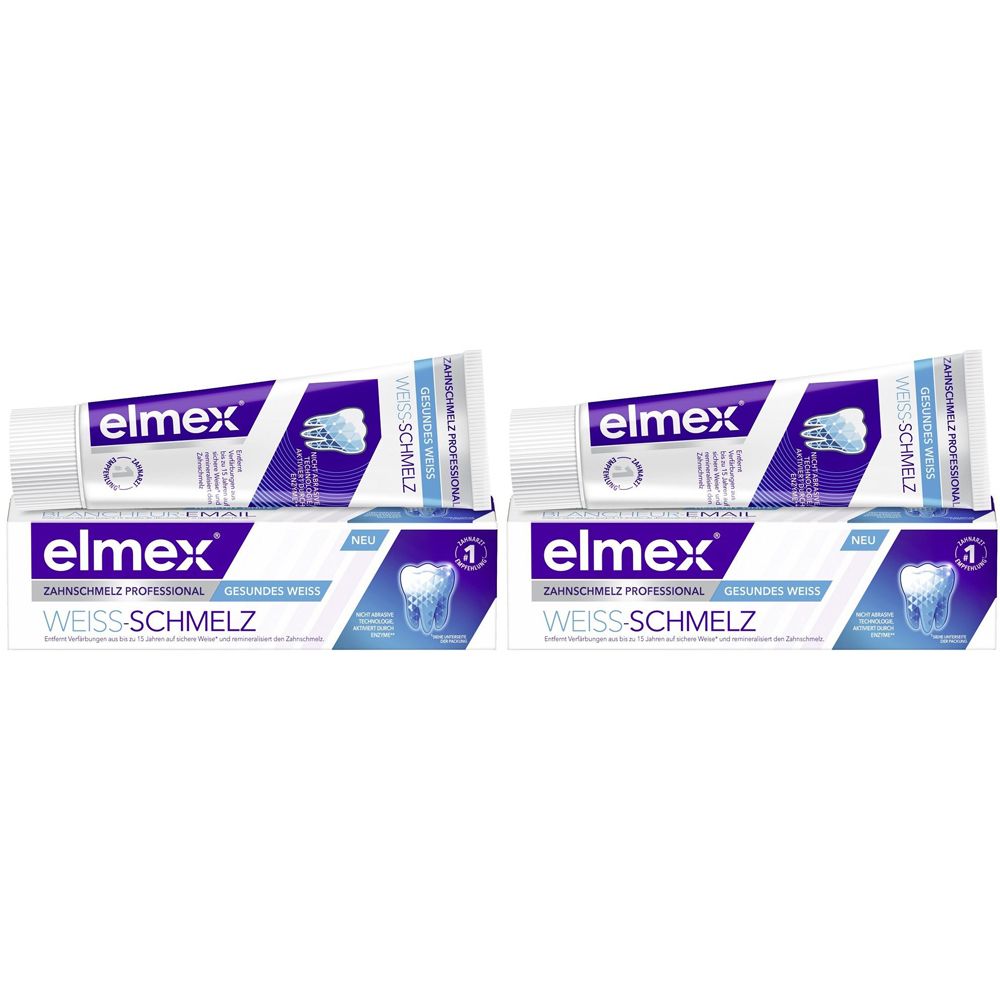 elmex Zahnschmelz Professional Weiss-Schmelz Zahnpasta