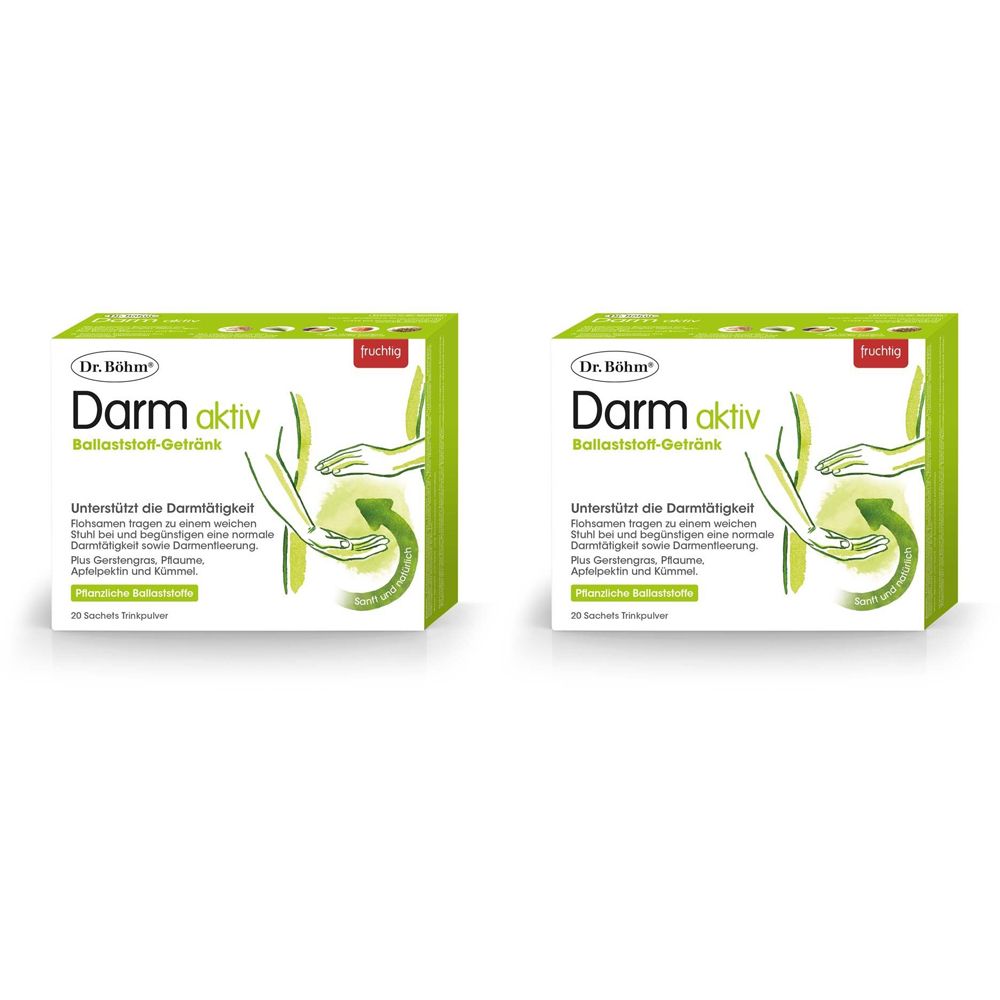 Dr. Böhm® Darm aiguë - La solution en cas de selles dures