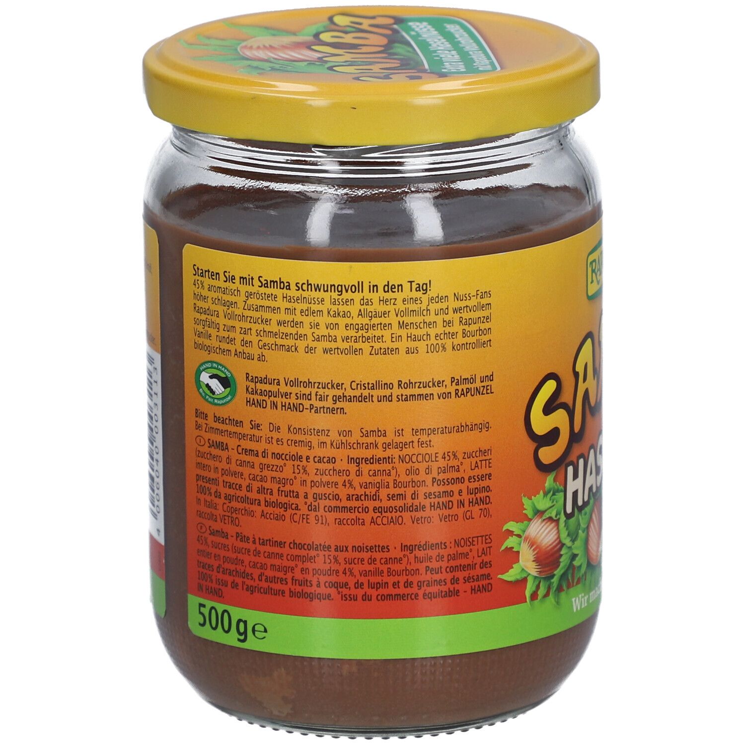RAPUNZEL Samba Crème chocolat noisettes