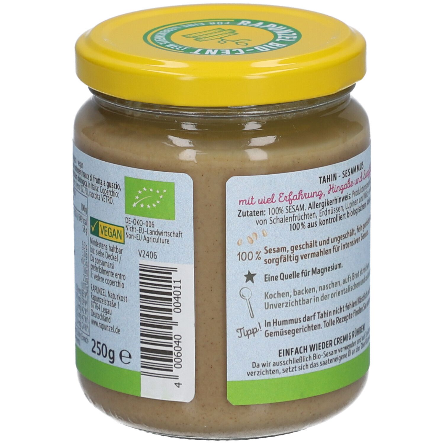 RAPUNZEL® Purée de sésame - tahin