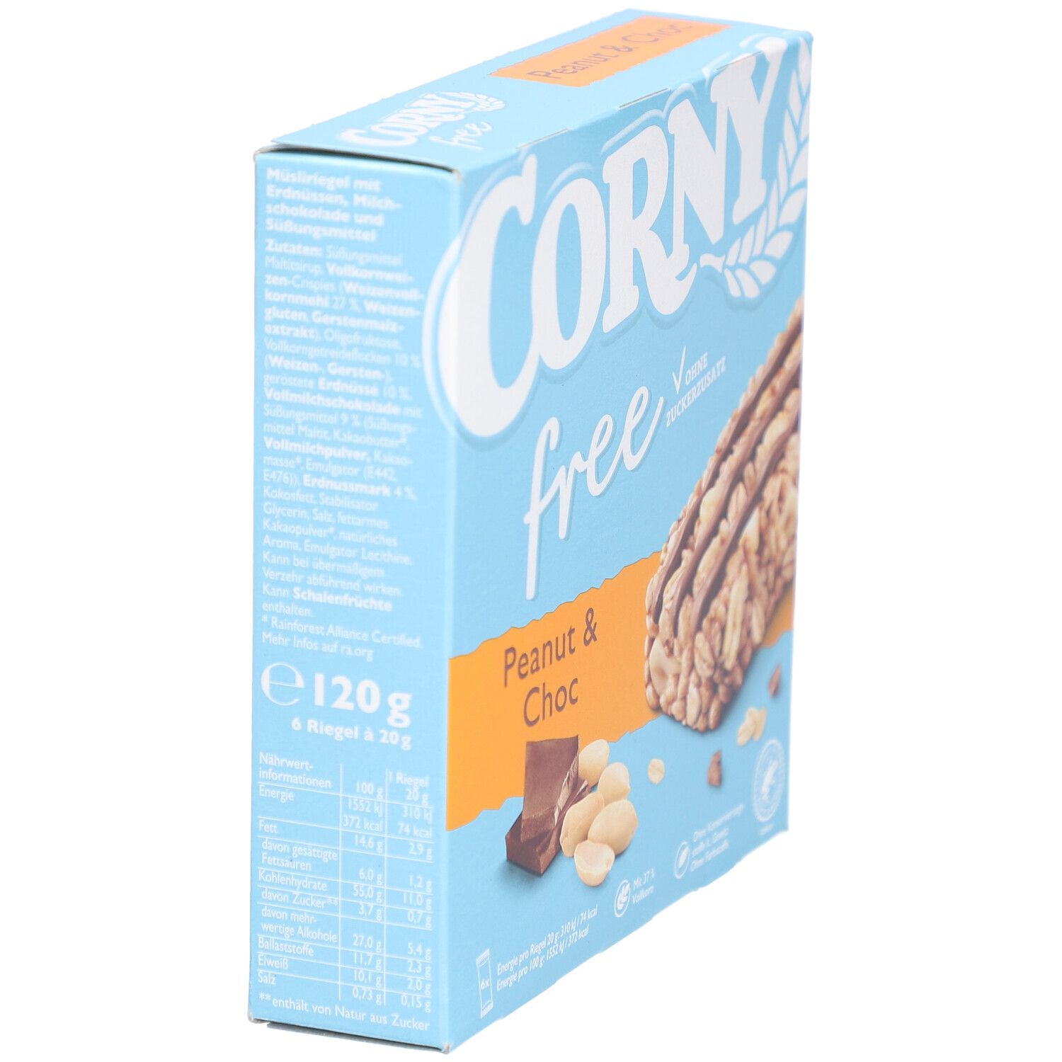 CORNY free Peanut & Choc