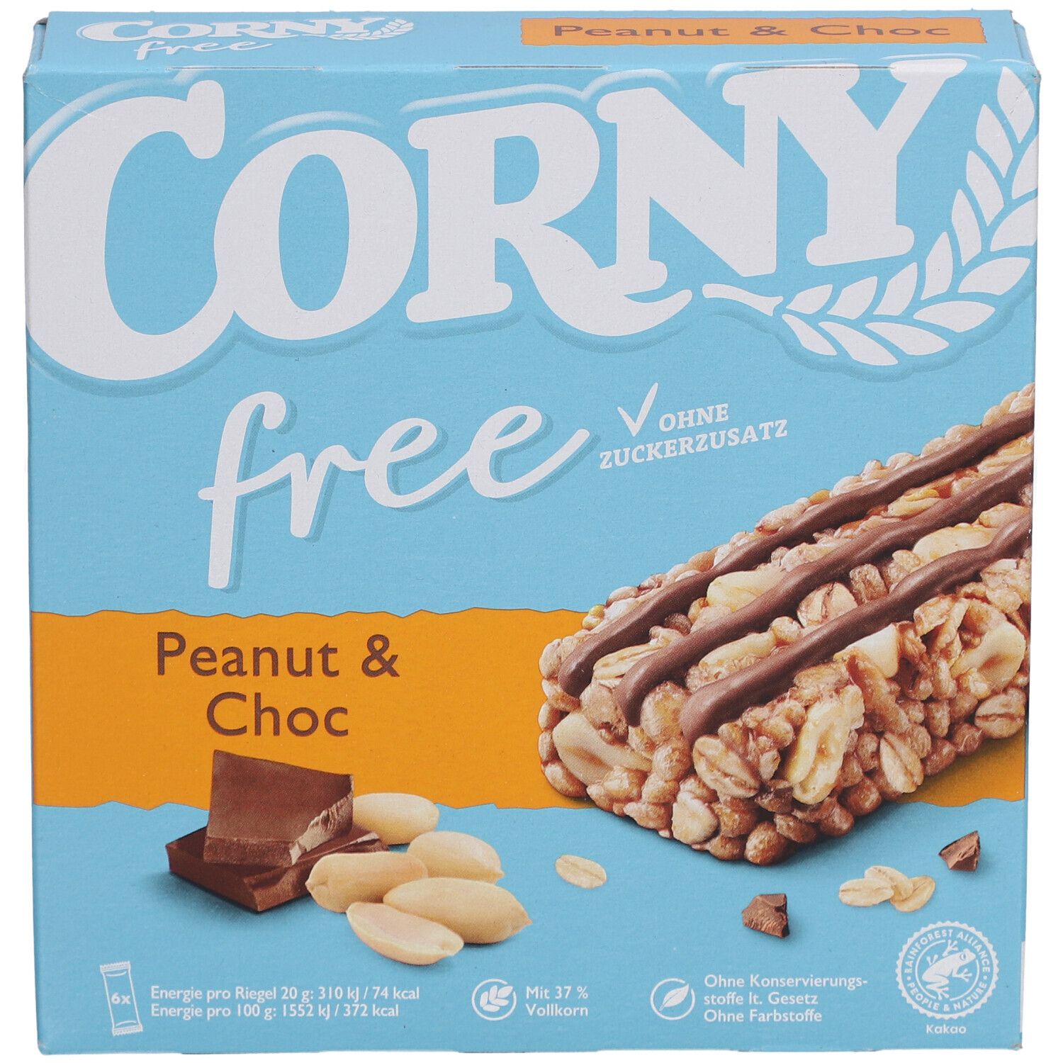 CORNY free Peanut & Choc