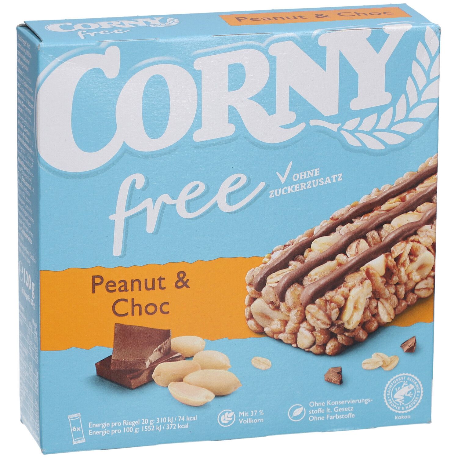 CORNY free Peanut & Choc
