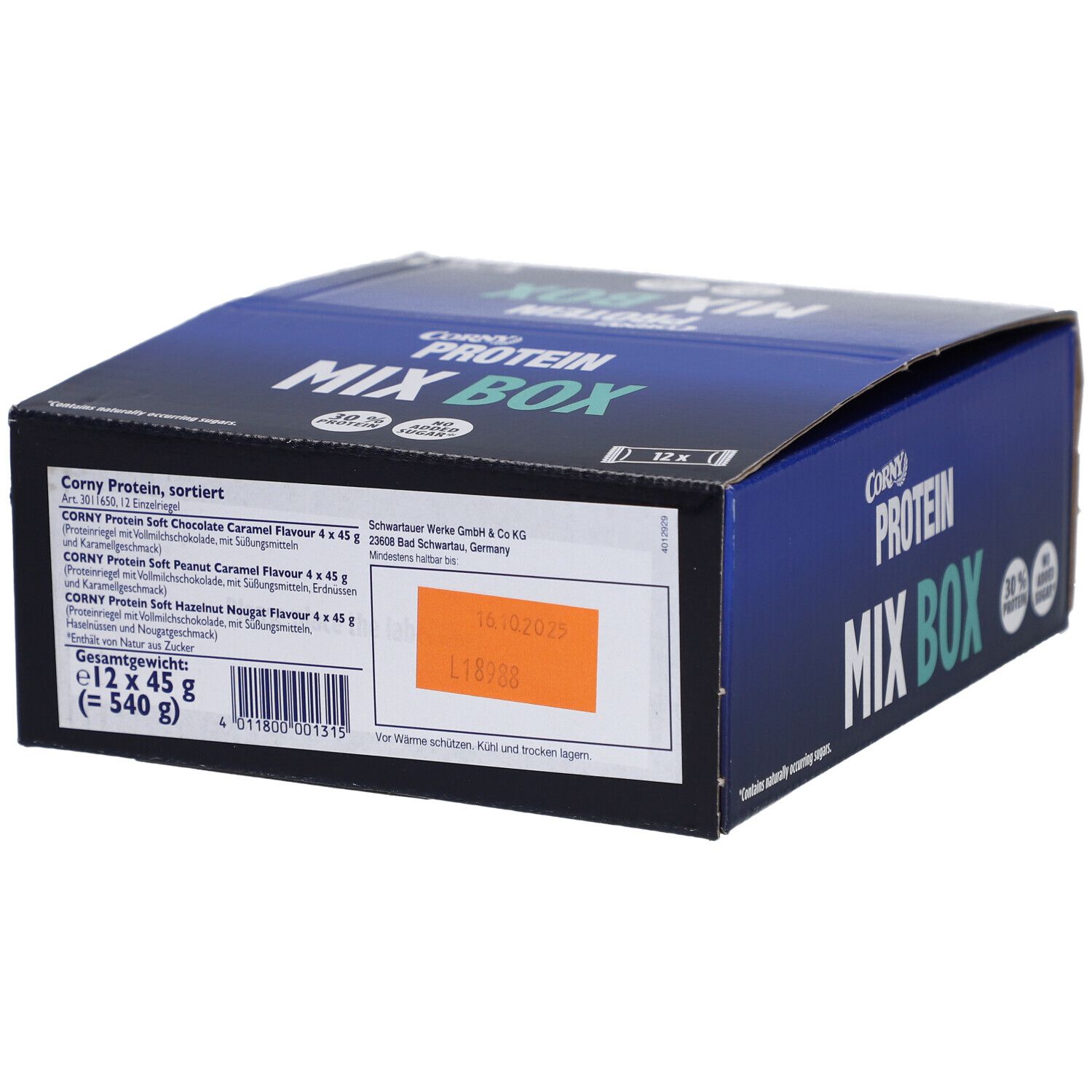 Corny® Protein Soft 12er Mix Pack