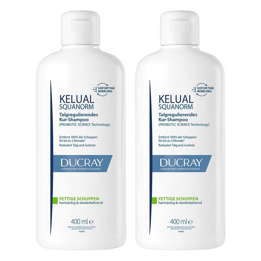 DUCRAY KELUAL SQUANORM Shampoo Fettige Schuppen