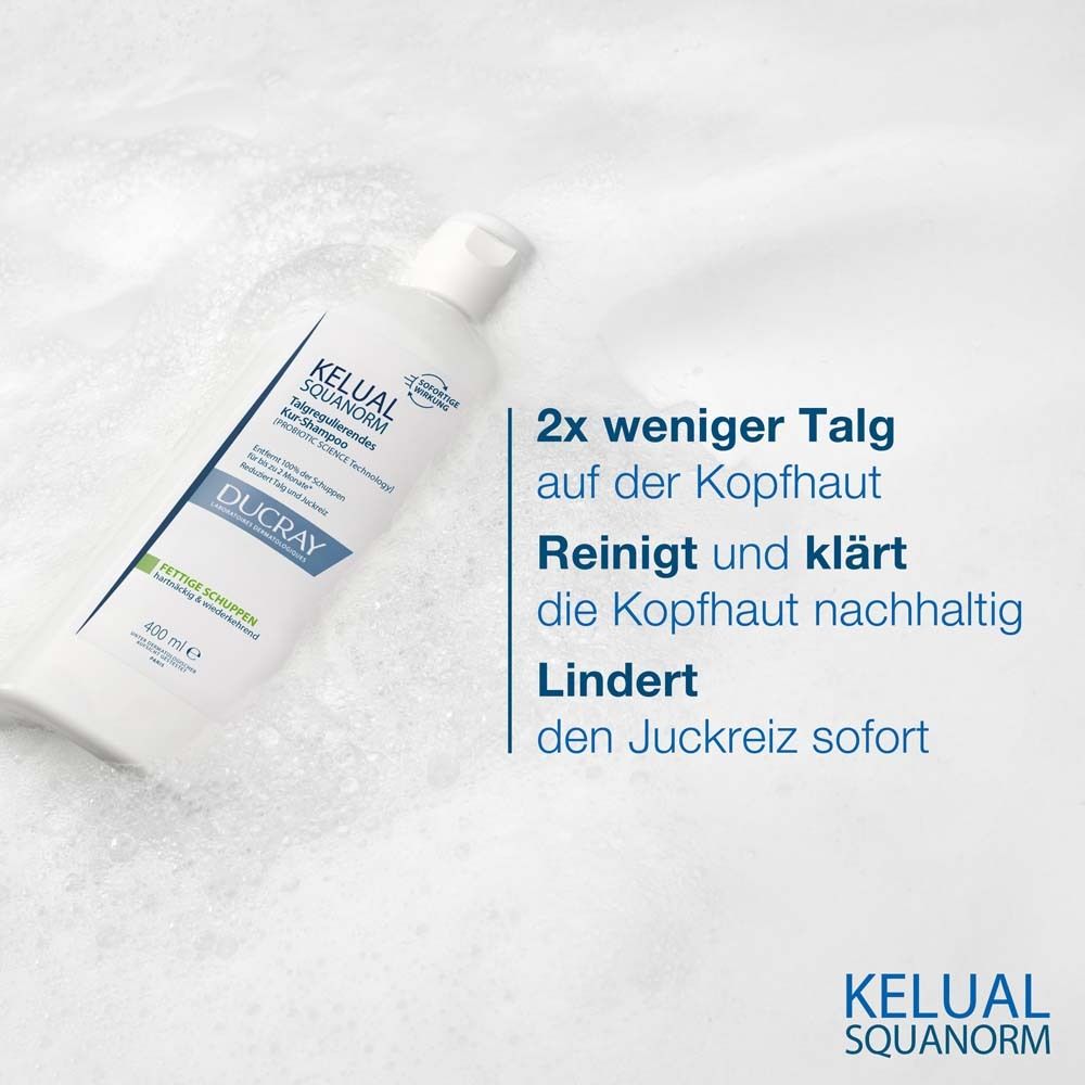 DUCRAY KELUAL SQUANORM Shampoo Fettige Schuppen