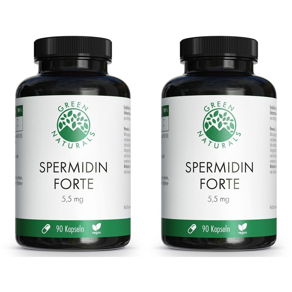 GREEN NATURALS Spermidine Forte 5.5 mg vegan