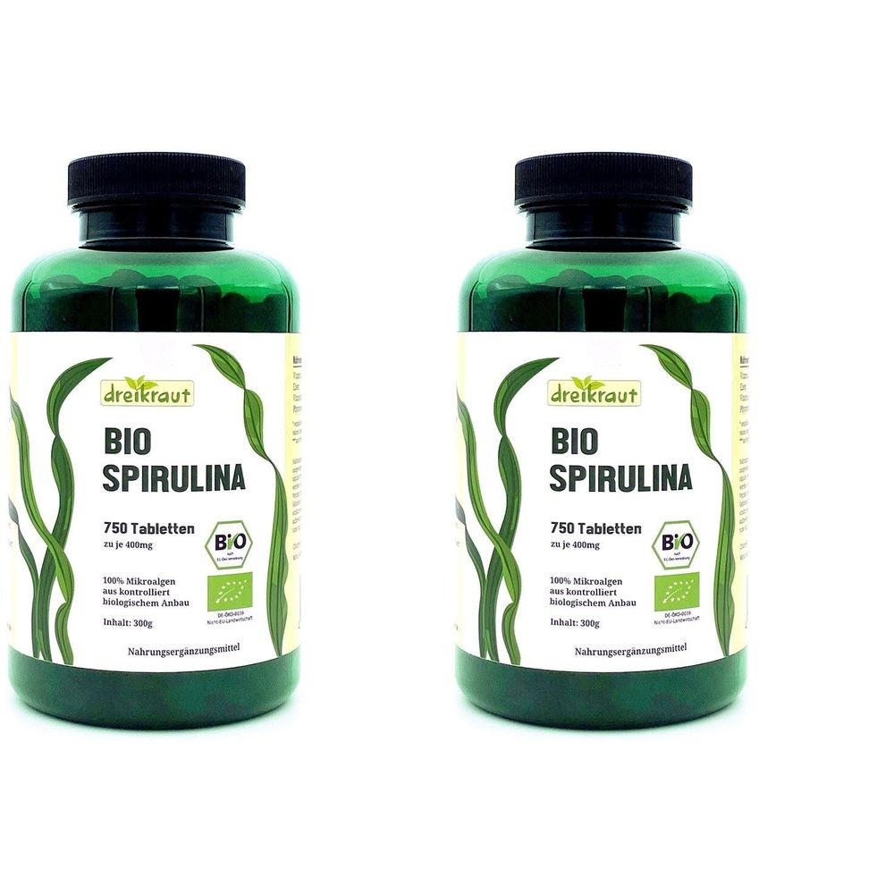 dreikraut Bio Spirulina Tabletten