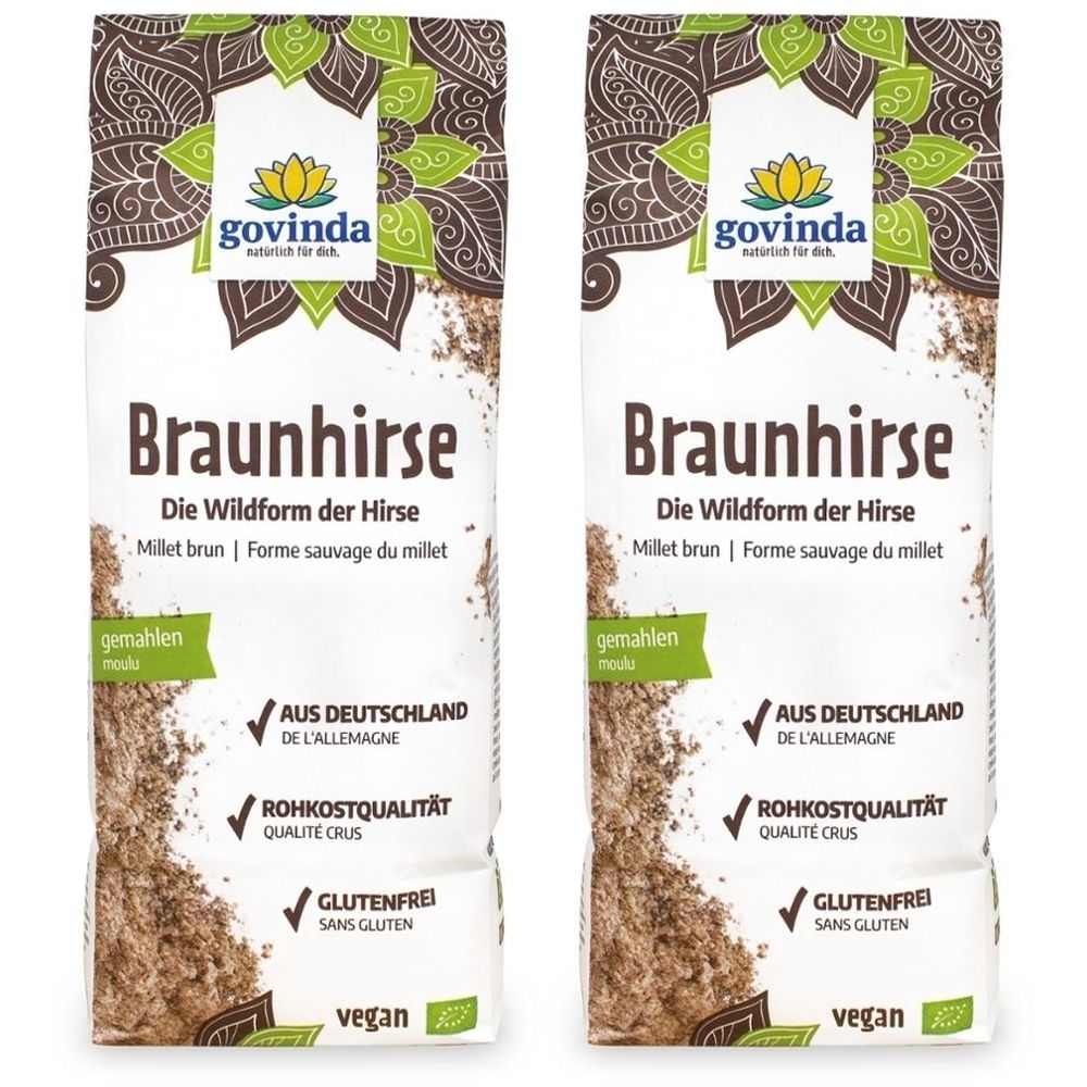 govinda Millet brun bio moulu