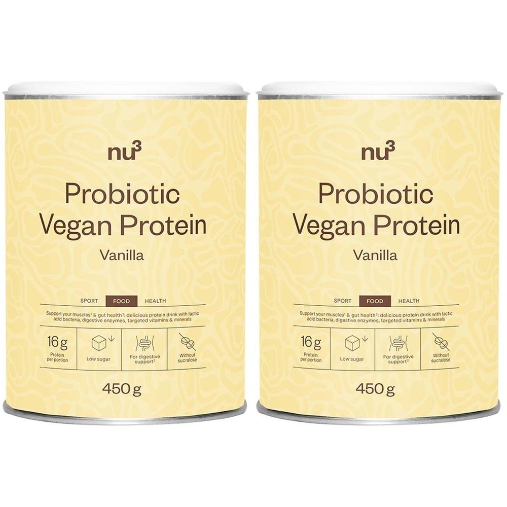 nu3 Probiotic Vegan Protein Vanille