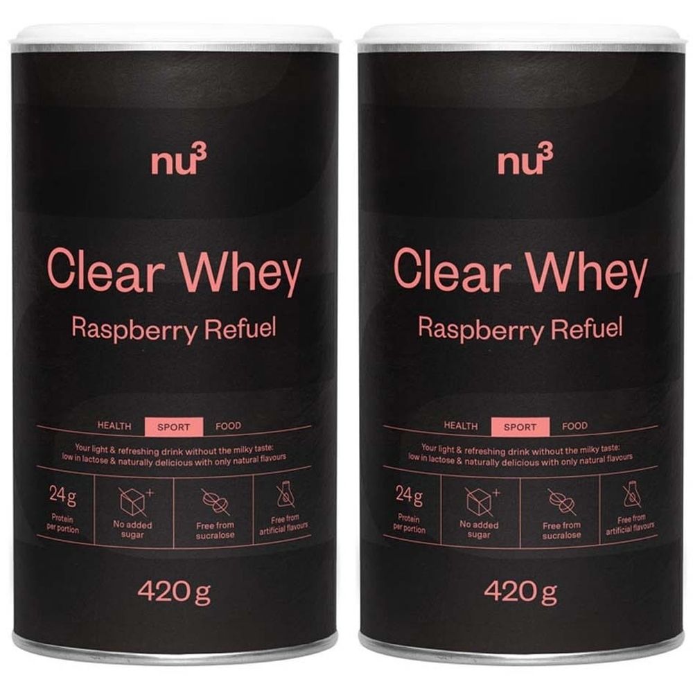 nu3 Clear Whey Raspberry Refuel